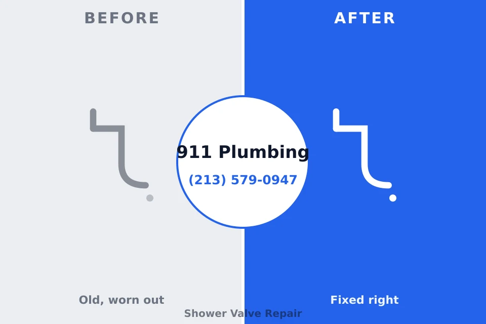 Before and after: plumbing repair West Homestead, PA